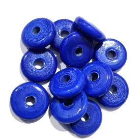 10 Pcs Pack Round Flat Shape About 7x25mm