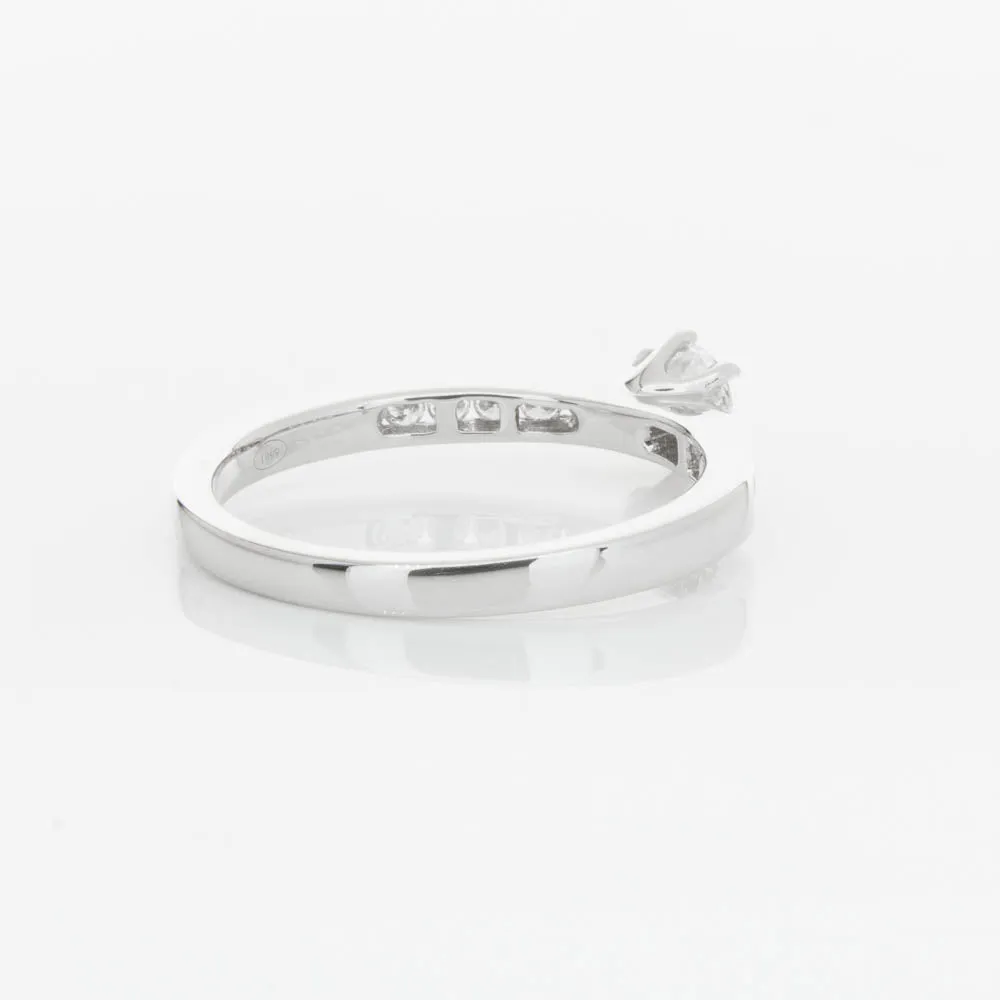 18ct White Gold .30ct Diamond Avalon Ring