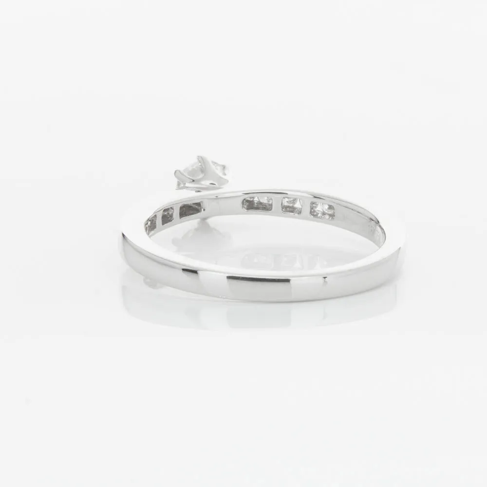 18ct White Gold .30ct Diamond Avalon Ring