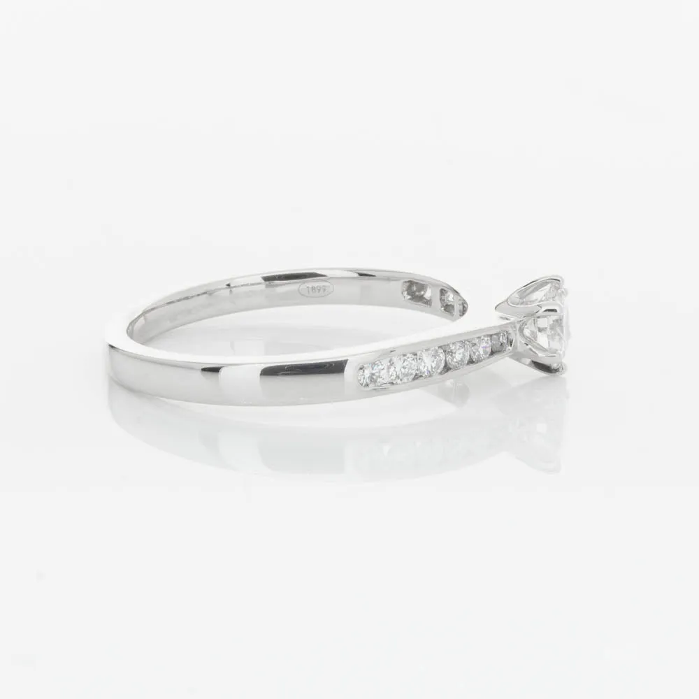 18ct White Gold .30ct Diamond Avalon Ring