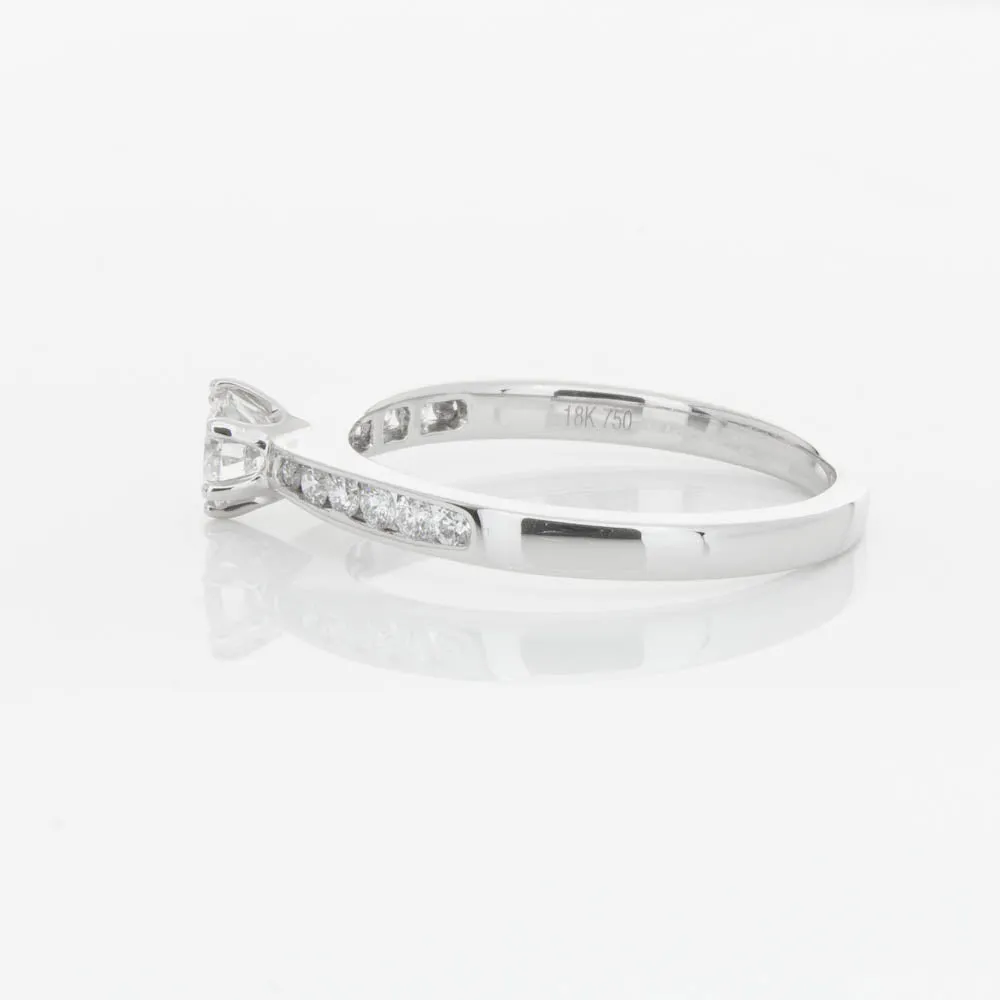 18ct White Gold .30ct Diamond Avalon Ring