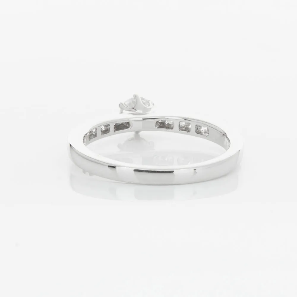 18ct White Gold .30ct Diamond Avalon Ring