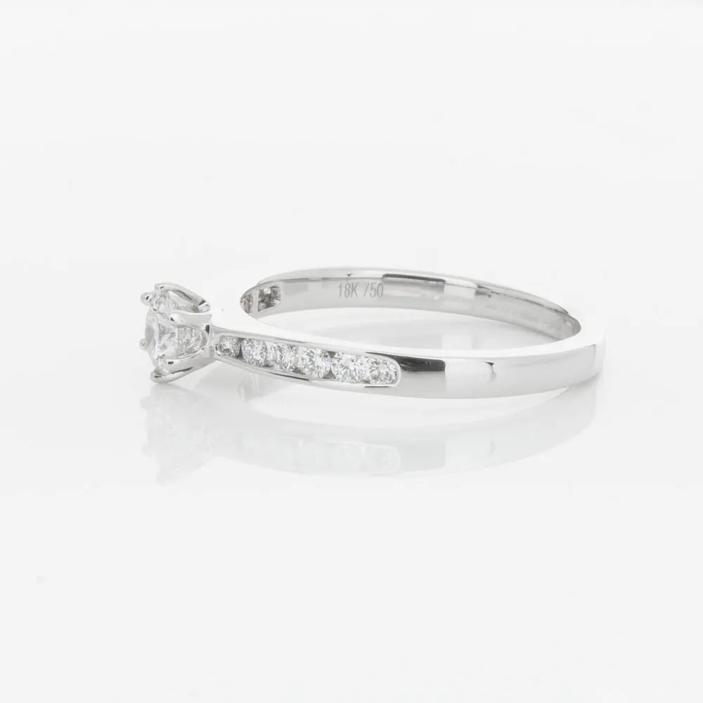 18ct White Gold .30ct Diamond Avalon Ring