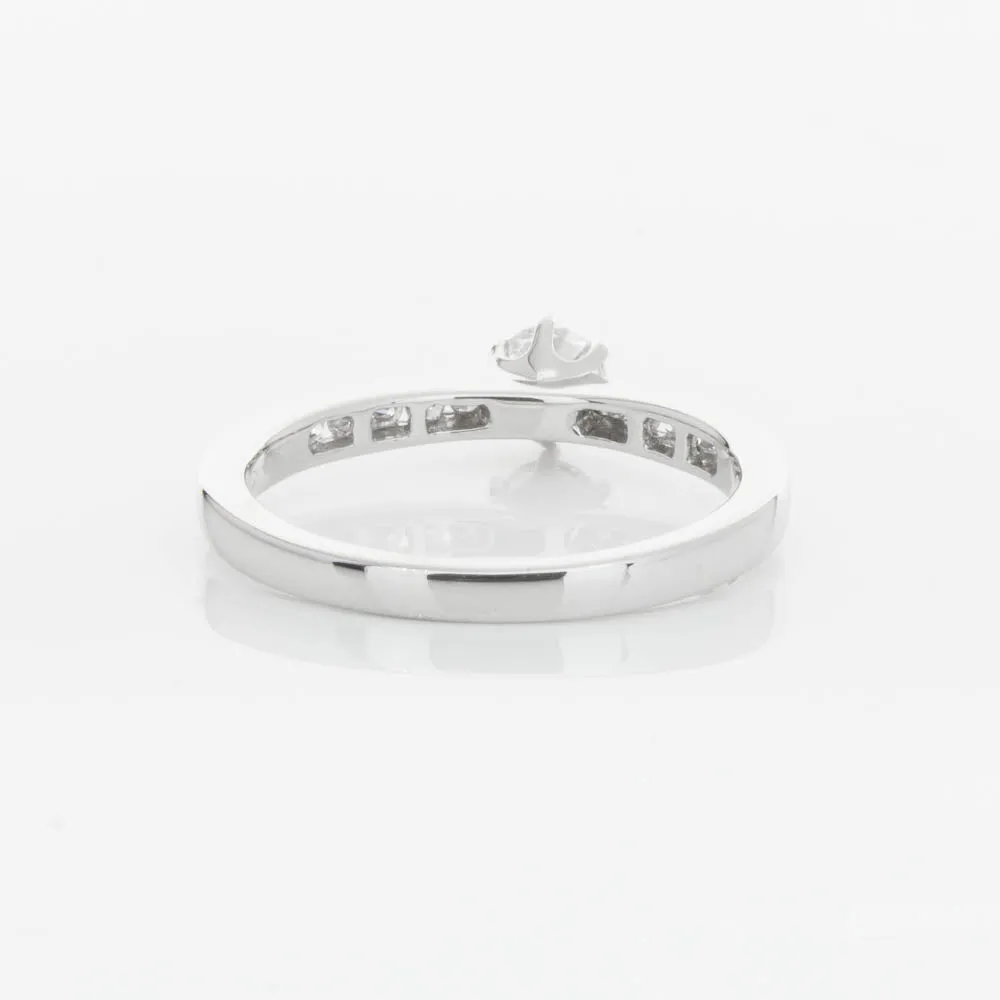 18ct White Gold .30ct Diamond Avalon Ring