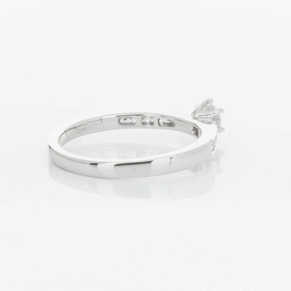 18ct White Gold .30ct Diamond Avalon Ring