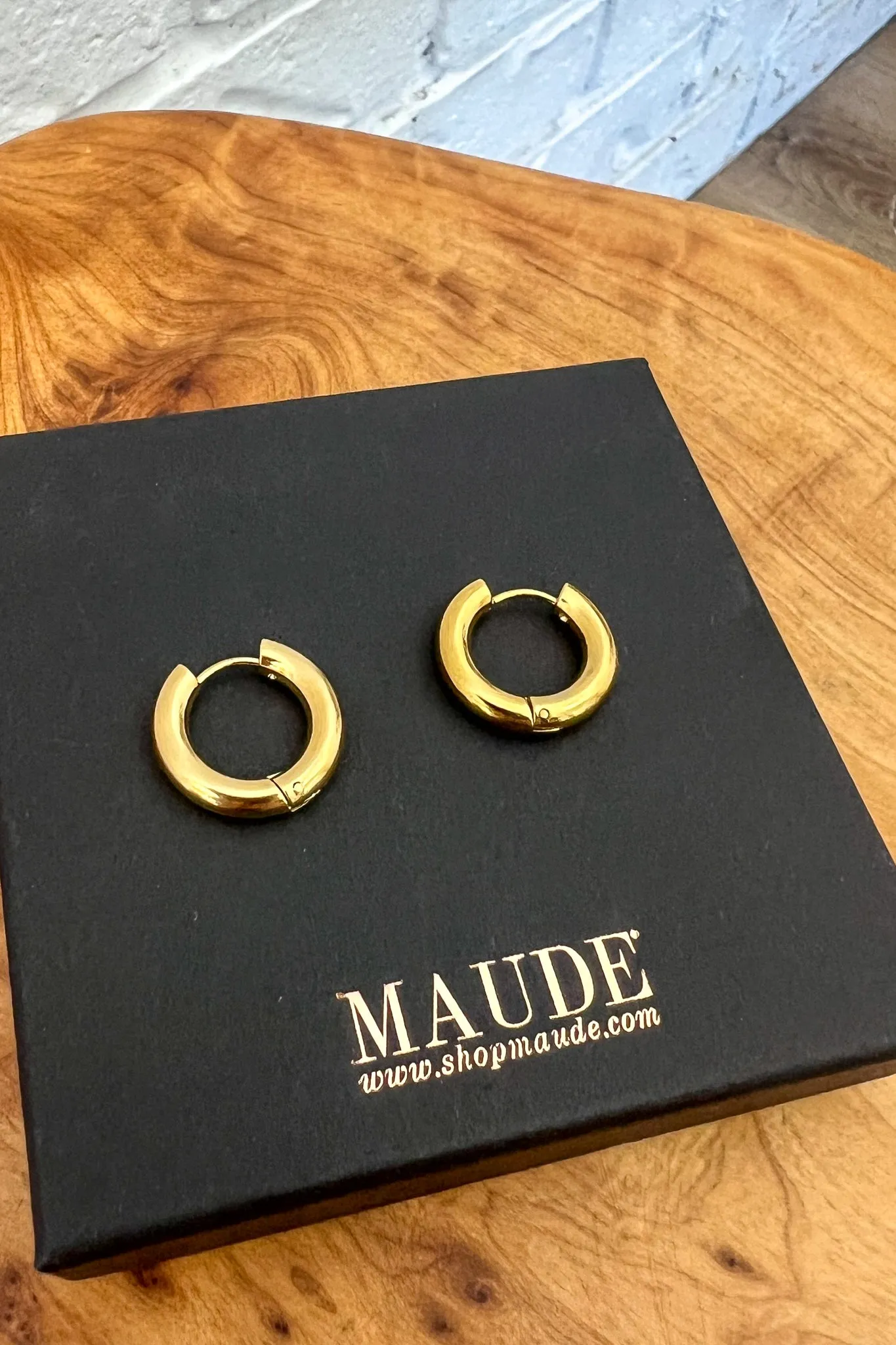 18K Tessa Gold Hoop Earrings