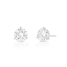 2ctw Lab Diamond Studs (PAIR) - IGI Certified