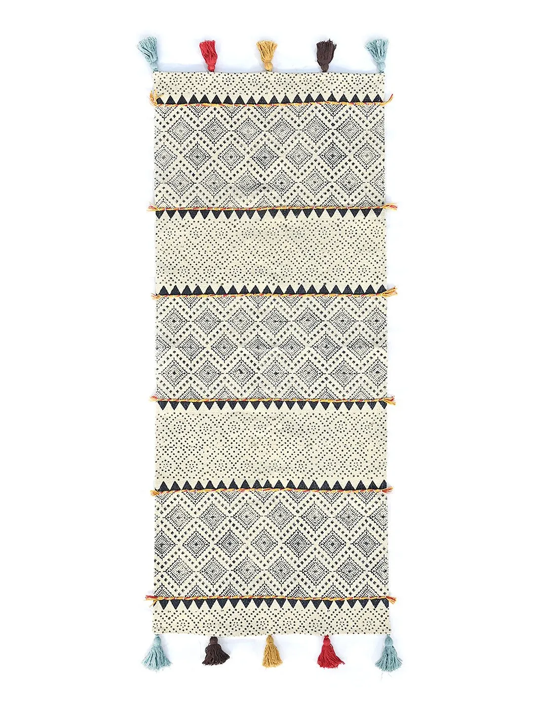 ADAM-BLOCK PRINTED FLOOR RUNNER