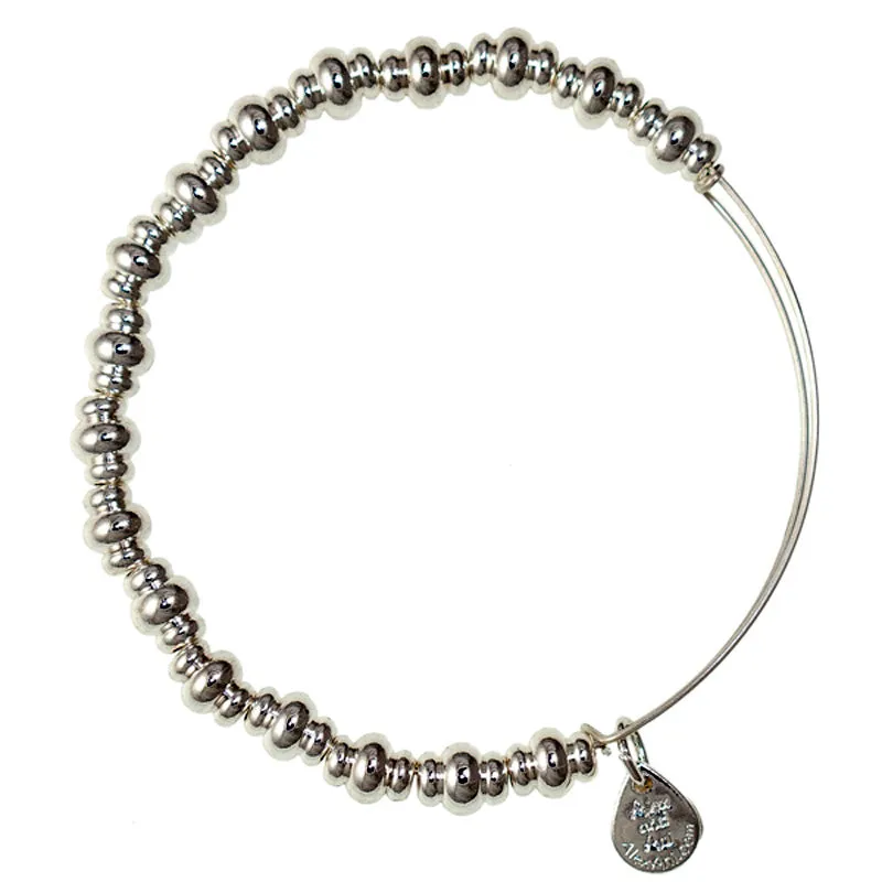 ALEX AND ANI Classic Nile Beaded Bangle Bracelet