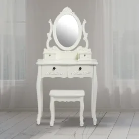 Antoinette White Dressing Table