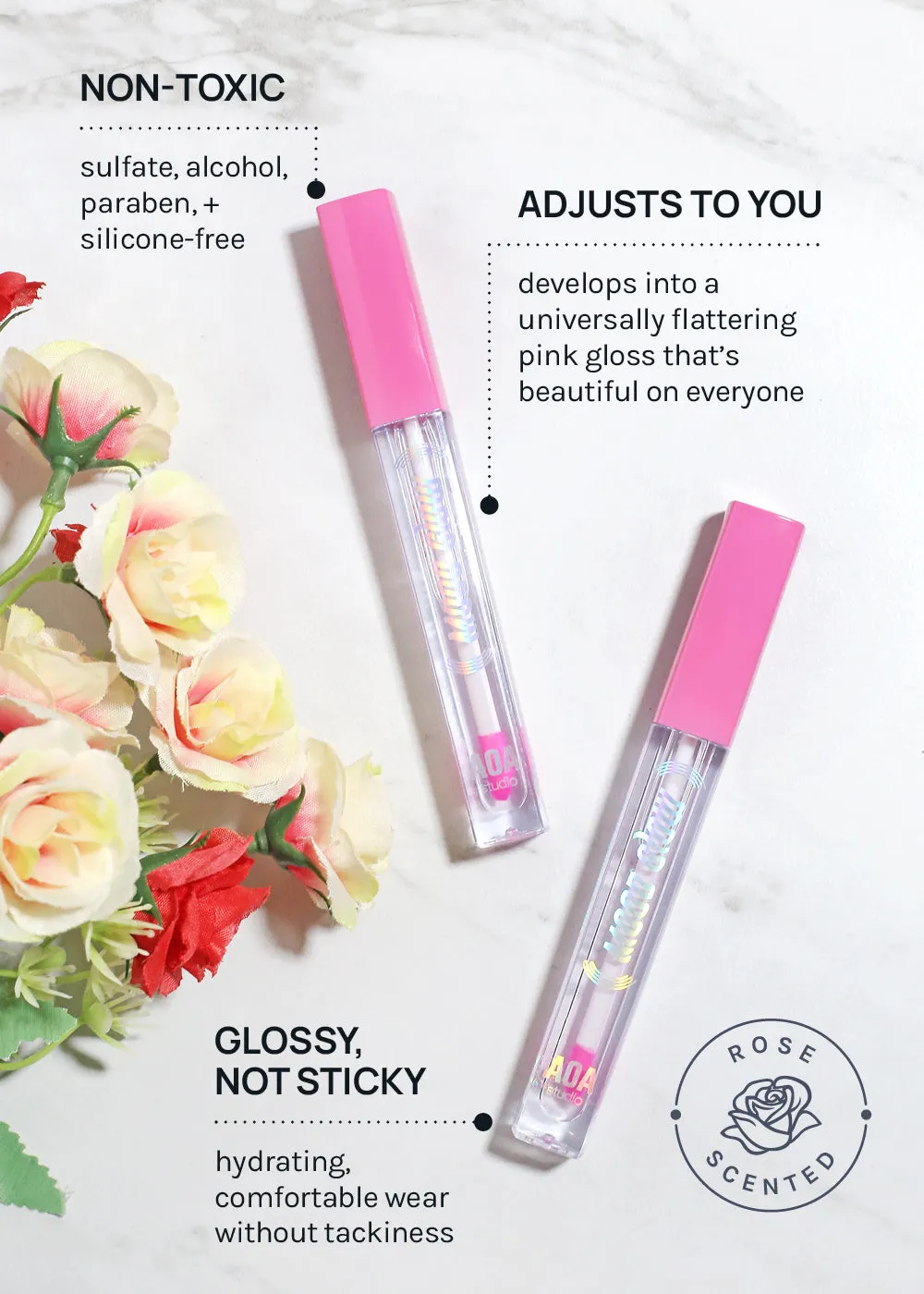 AOA Mood Glow Color-Changing Lip Oil