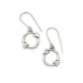 Archibald Knox Silver Earrings E1604