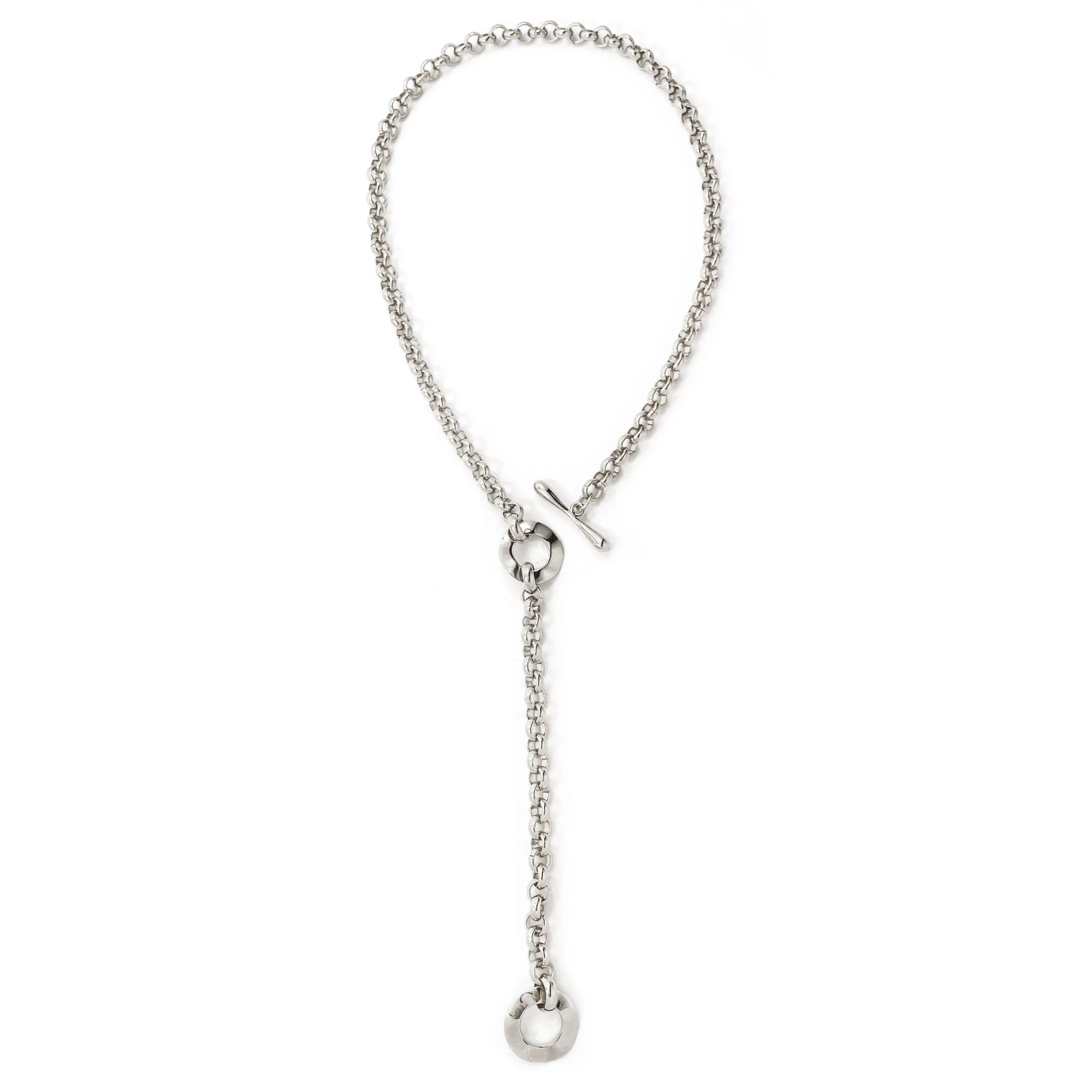 Axel Convertible Lariat - Silver