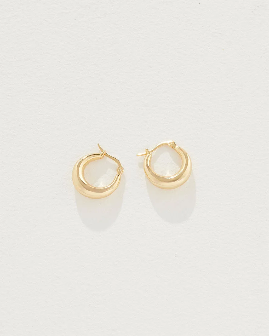 Baby Coralia Hoops Gold