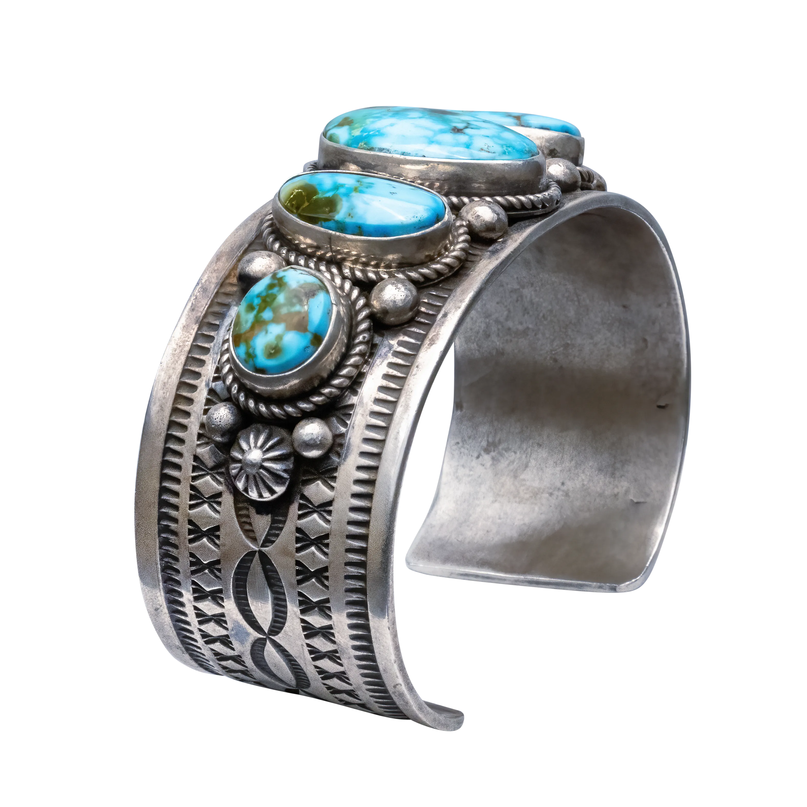 Birdseye Kingman Turquoise Cuff | Albert Jake