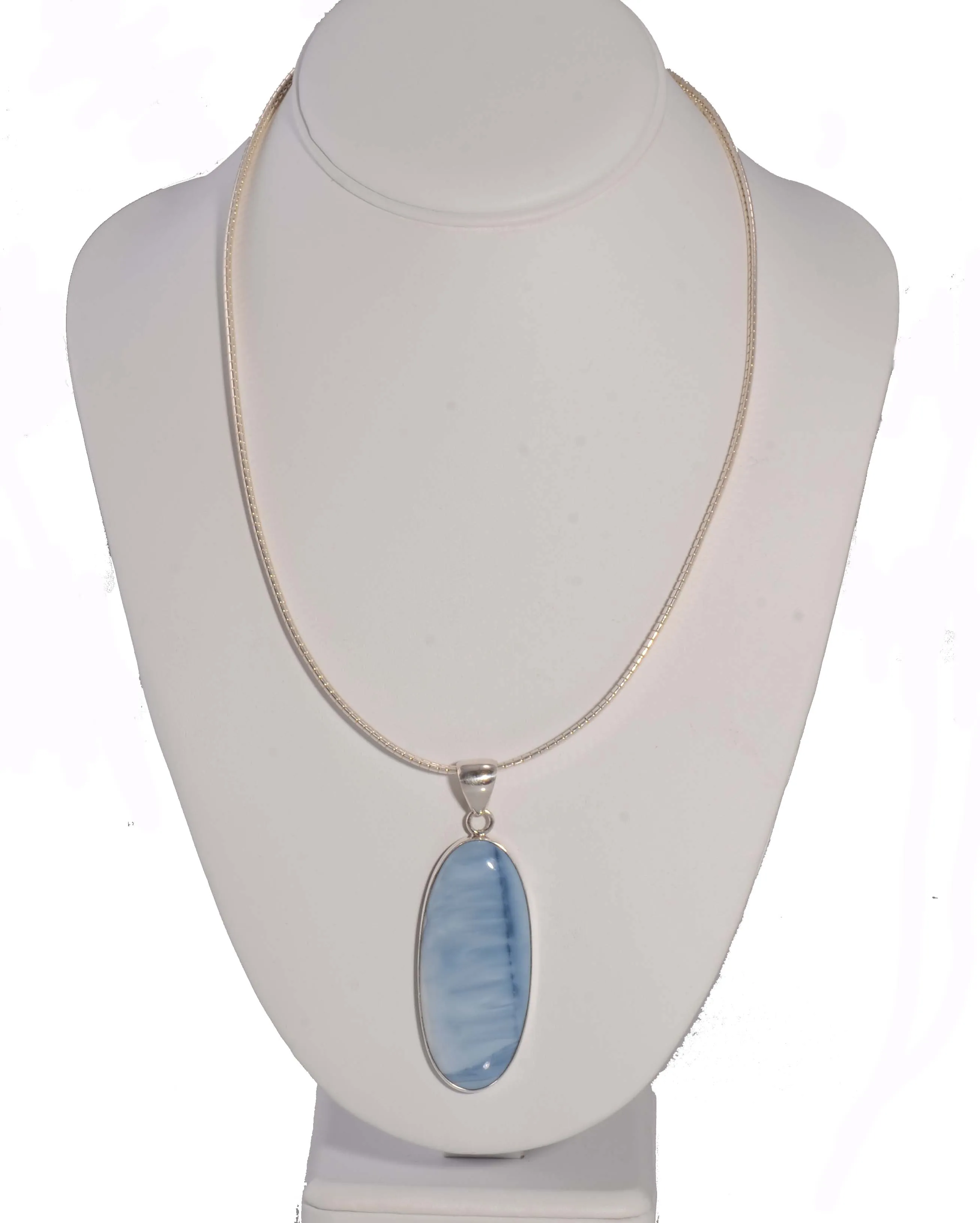 Blue Opal Pendant