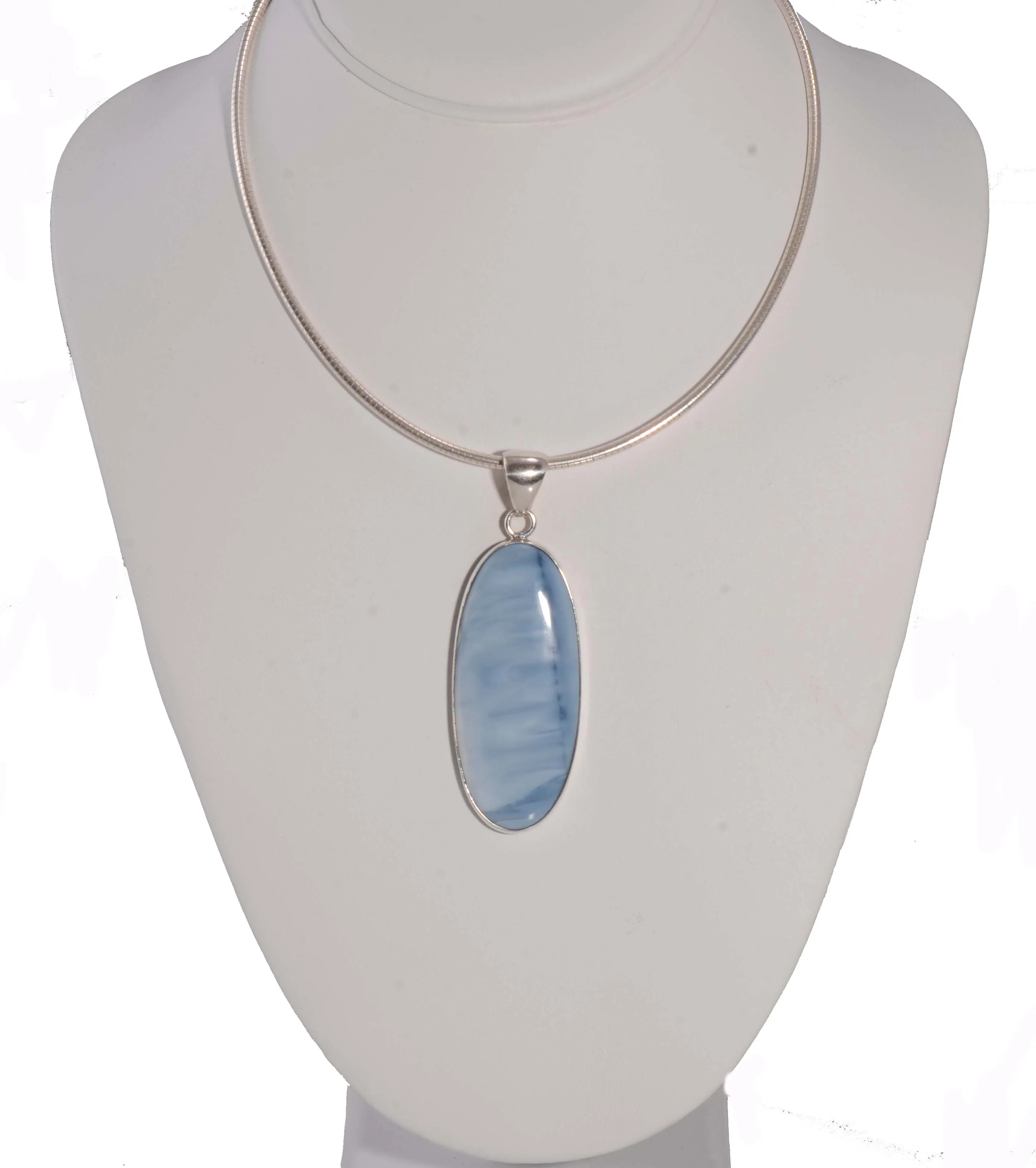 Blue Opal Pendant