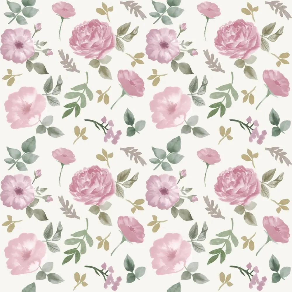 Boho Flowers Wallpaper - Stil Haven