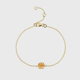 Brooklyn Citrine & Gold Vermeil Bracelet