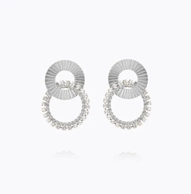 Caroline Svedbom Gianna Earrings Rhodium