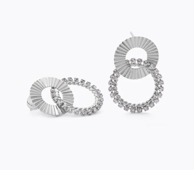 Caroline Svedbom Gianna Earrings Rhodium