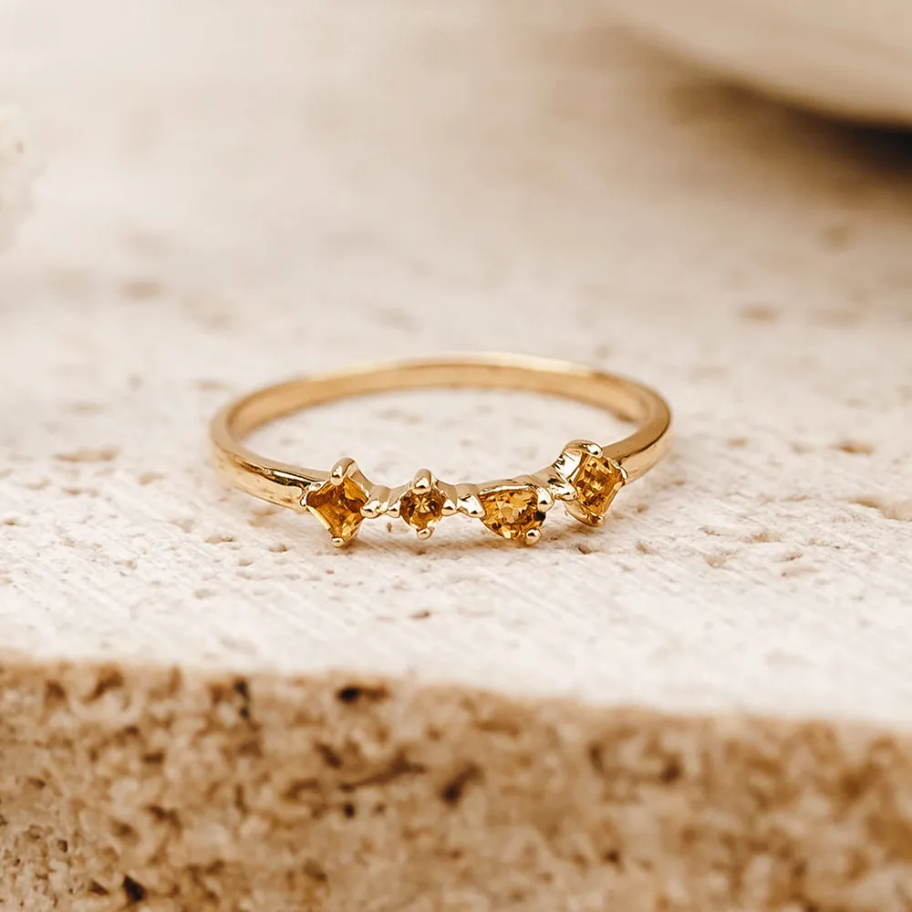 Citrine Ring - Ilse