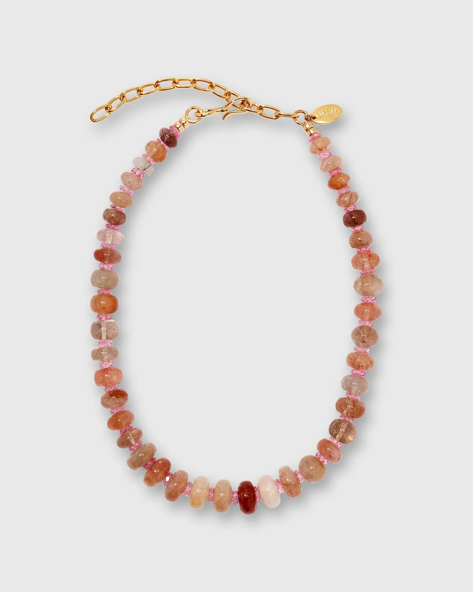 Cliffs Necklace in Pink