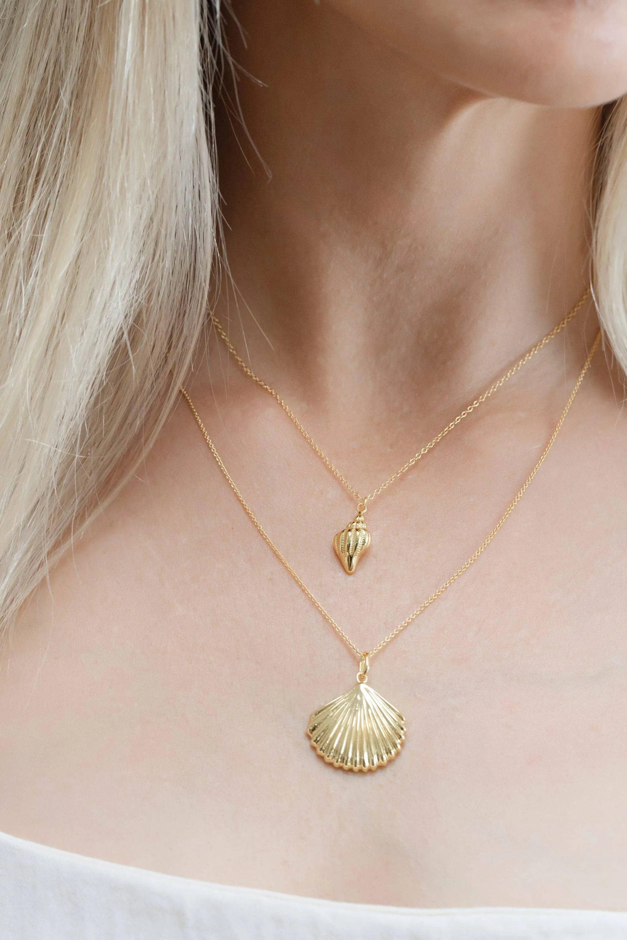 Coast and Cove - Gold Sanibel Necklace