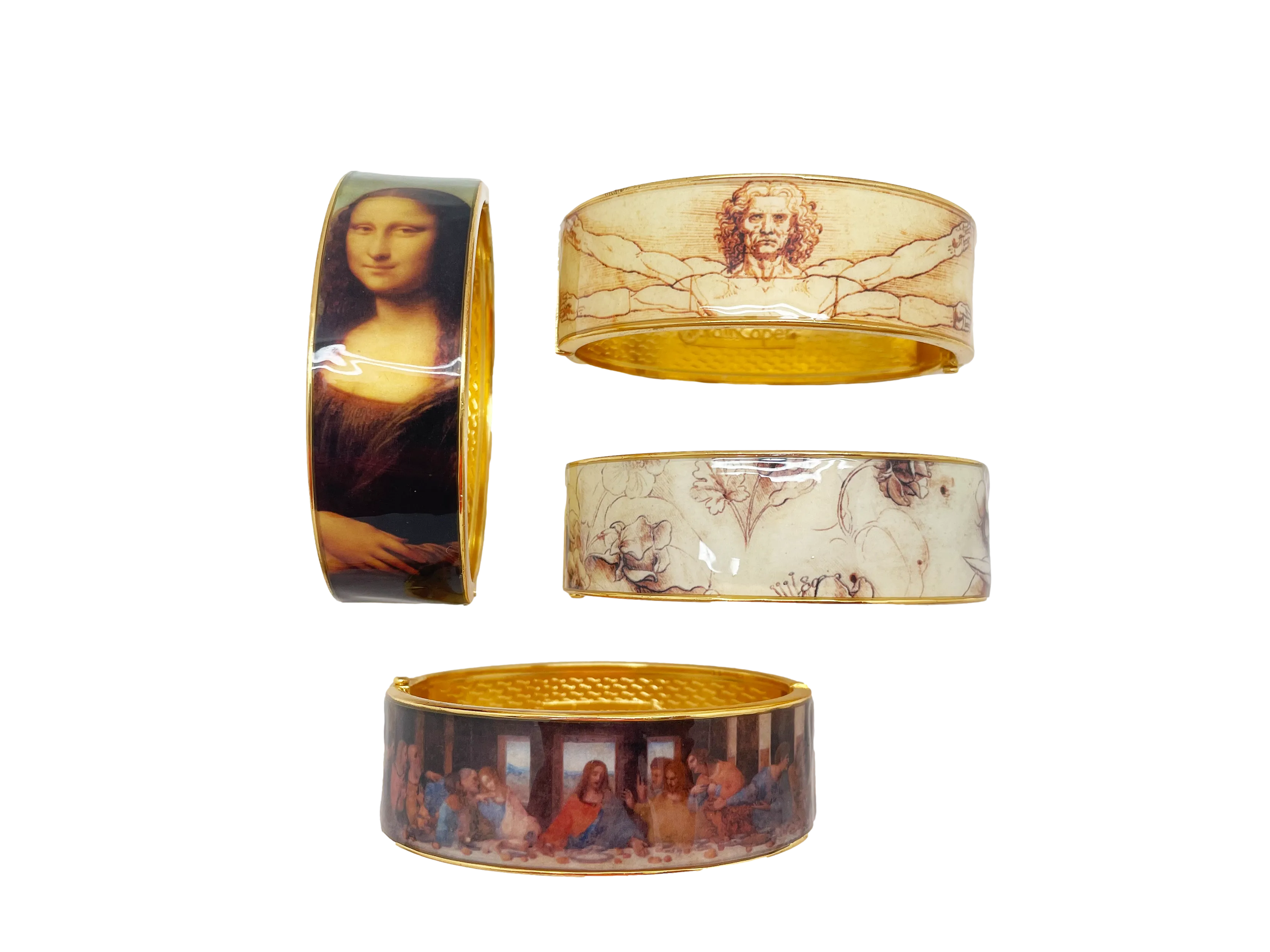 Cuff Bracelet - da Vinci "Mona Lisa"