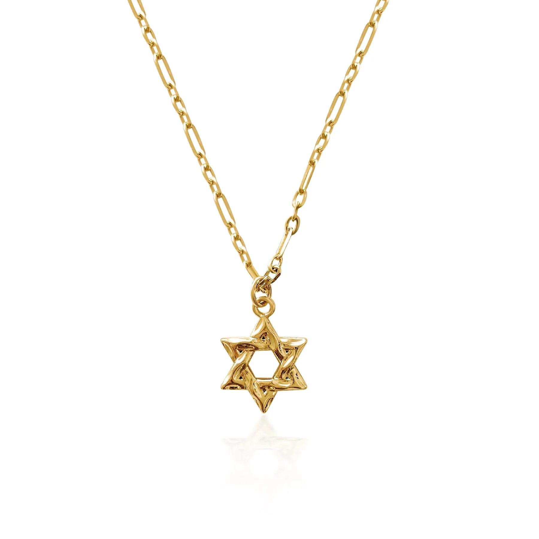 Dainty Star of David Necklace - Gold Filled