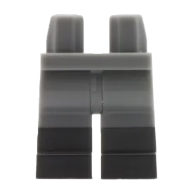 Dark Grey and Black LEGO Legs - LEGO Minifigure Legs