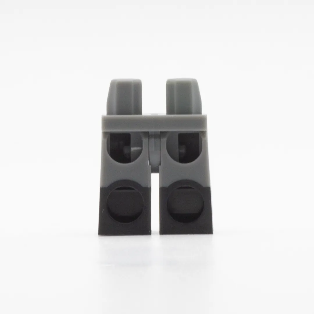 Dark Grey and Black LEGO Legs - LEGO Minifigure Legs