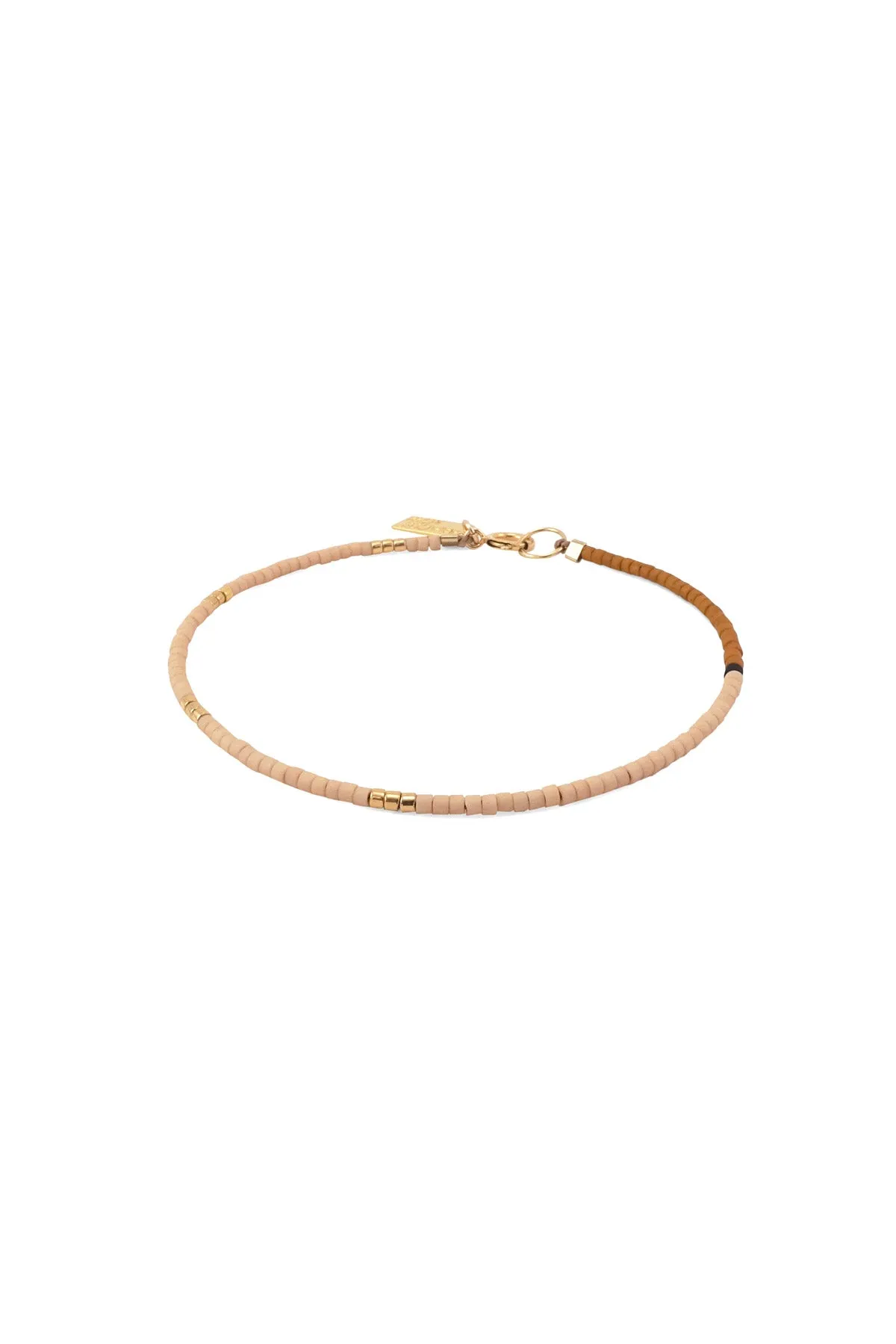 Denali Bracelet, Pink Clay