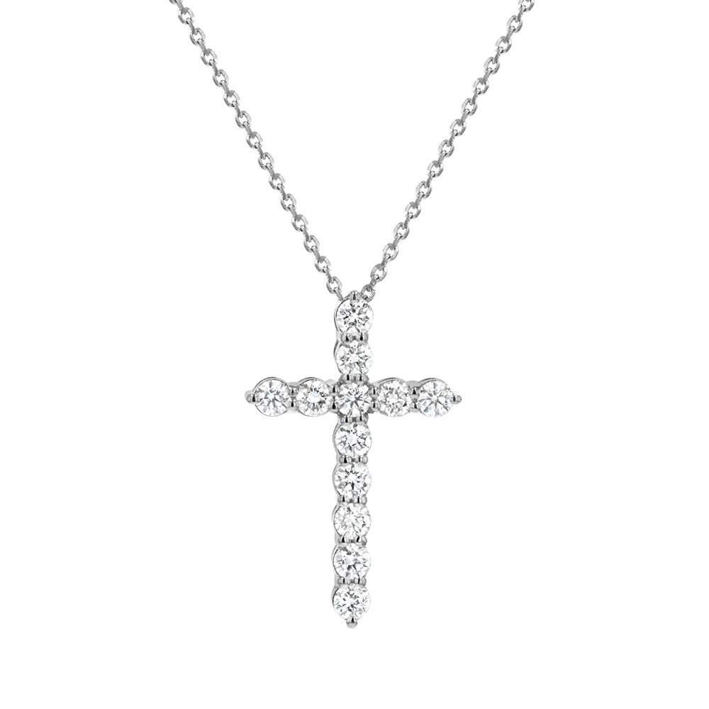 Diamond Cross Necklace