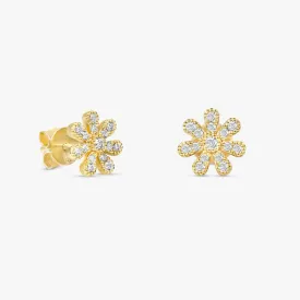 Diamond Daisy Studs, Daisy