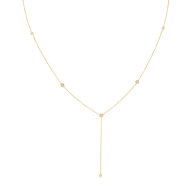 Diamond Lariat Necklace