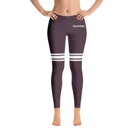 ELEVATED ESSENTIALS, SLIM AND SCULPT LEGGING THIGH HIGH WINE