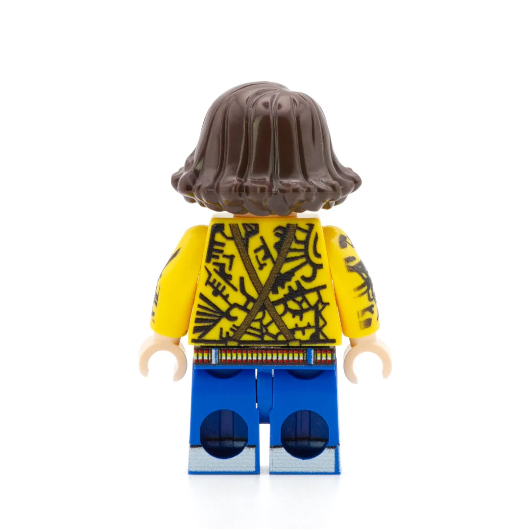 Eleven in her Yellow Shirt (Stranger Figs) - Custom Design Minifigure