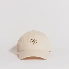 Embroidered Cap Off White