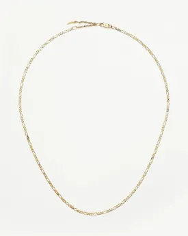 Fine Figaro Chain Necklace