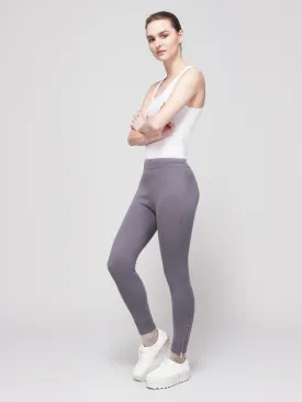 Go-Getter Cashmere Leggings - Noir Jet Grey