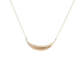 Gold and Diamond Wisp Necklace