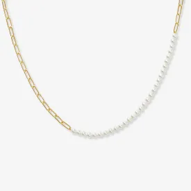 Harper pearl necklace