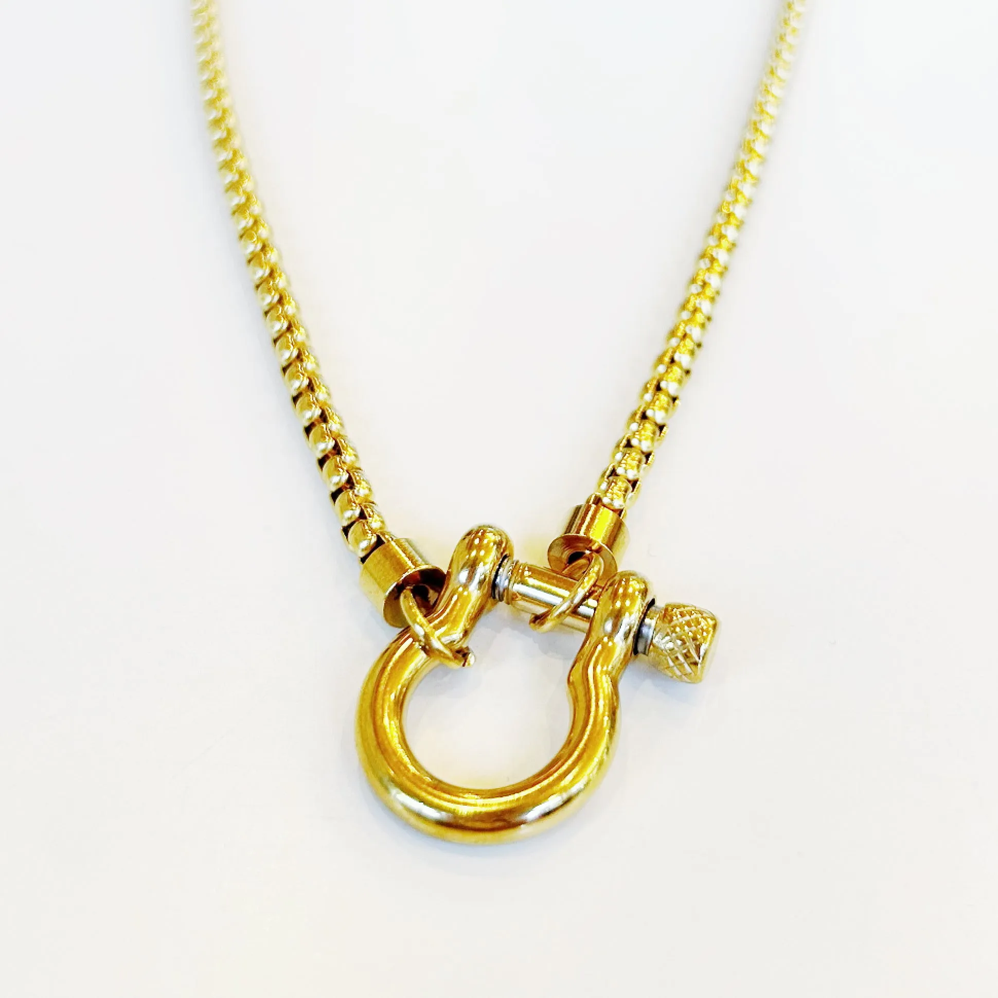 Horseshoe Statement Necklace