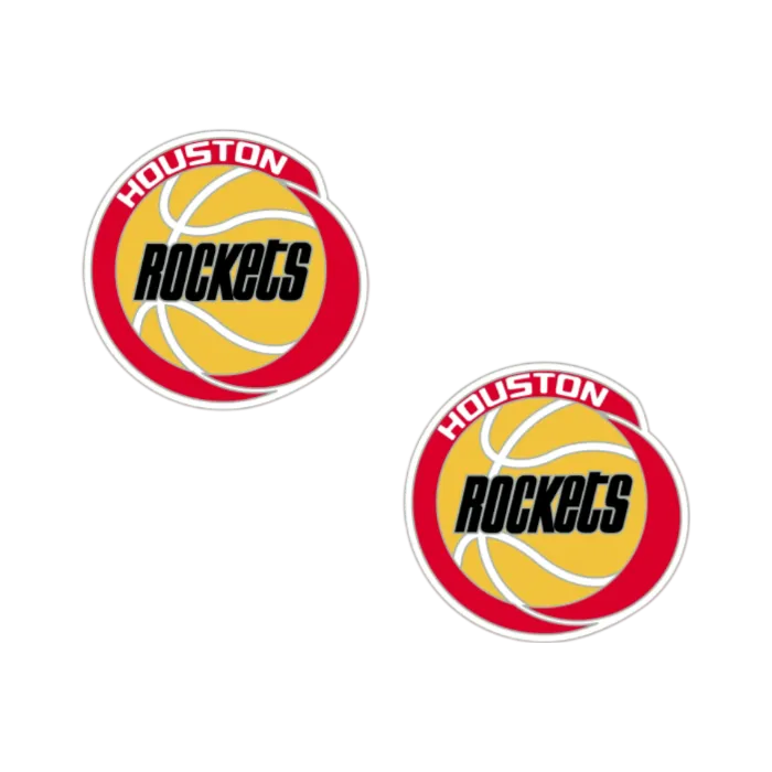 Houston Rockets Pro Specialties HWC 94-95 Logo Post Earrings