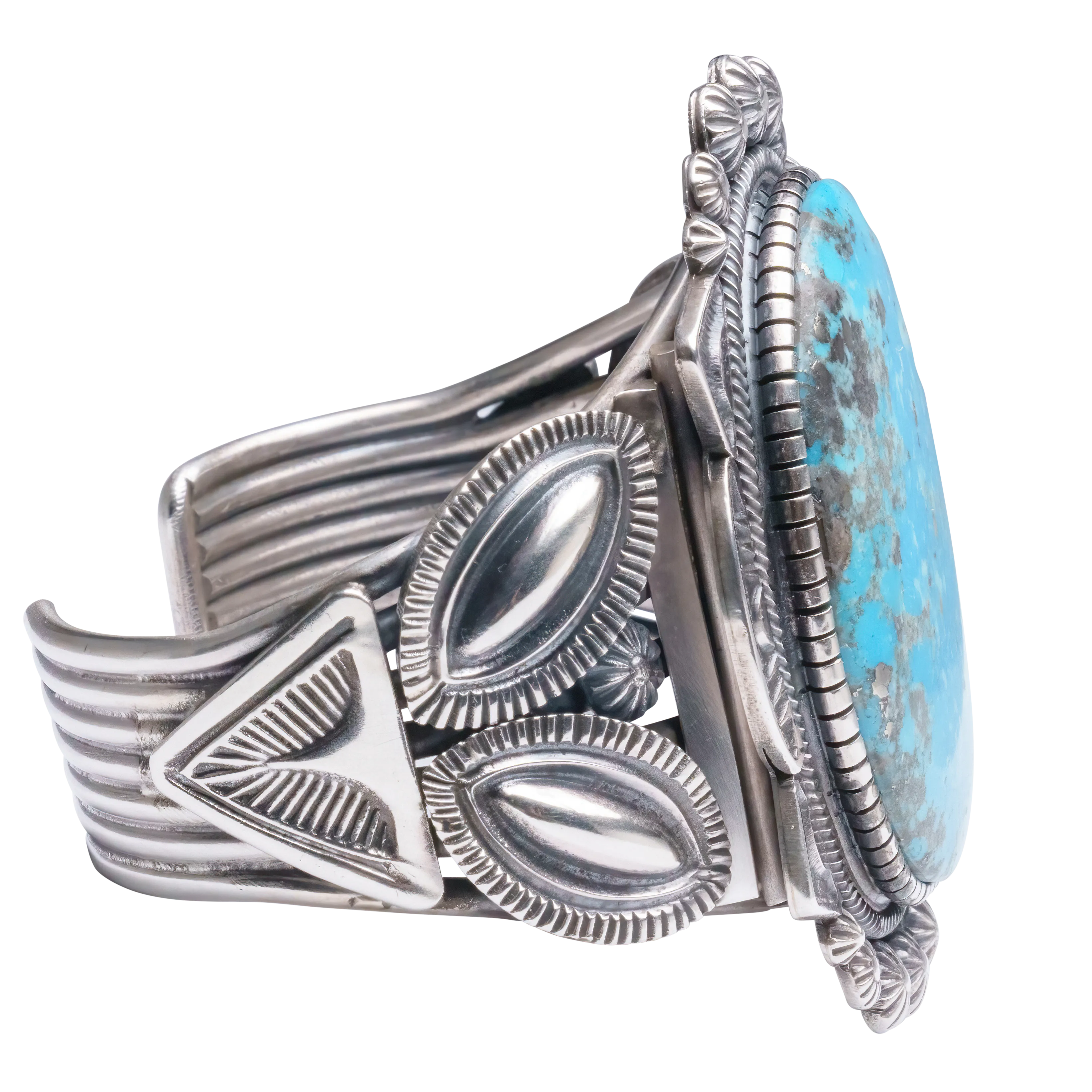 Kingman Turquoise Cuff | Leon Martinez