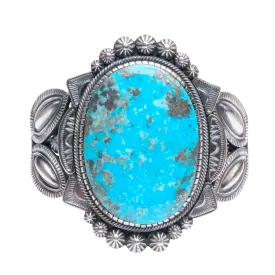 Kingman Turquoise Cuff | Leon Martinez