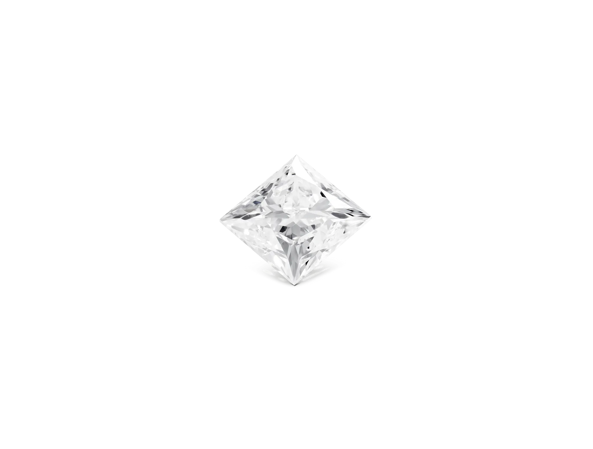 Lab-Grown Loose 1¾ct. Princess Cut Diamond | White