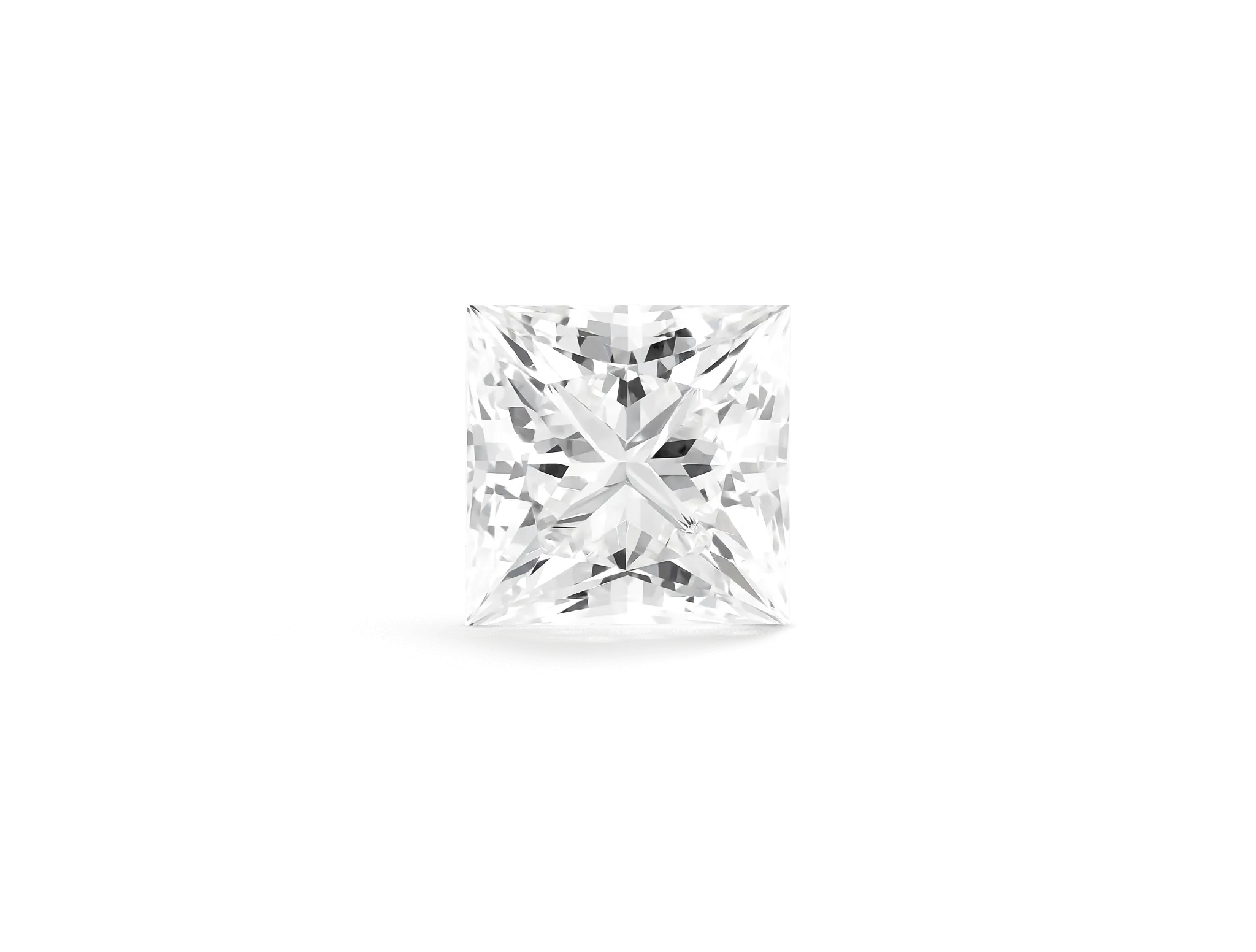 Lab-Grown Loose 2¼ct. Princess Cut Diamond | White