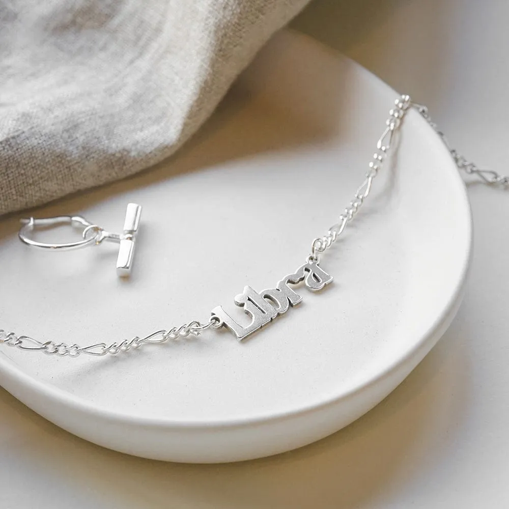 Libra Zodiac Necklace Sterling Silver